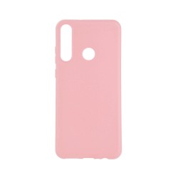 Capa de Silicone para Huawei Y6p 2020 Rosa